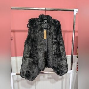 Francesca's Kiss & Tell Faux Fur Vest